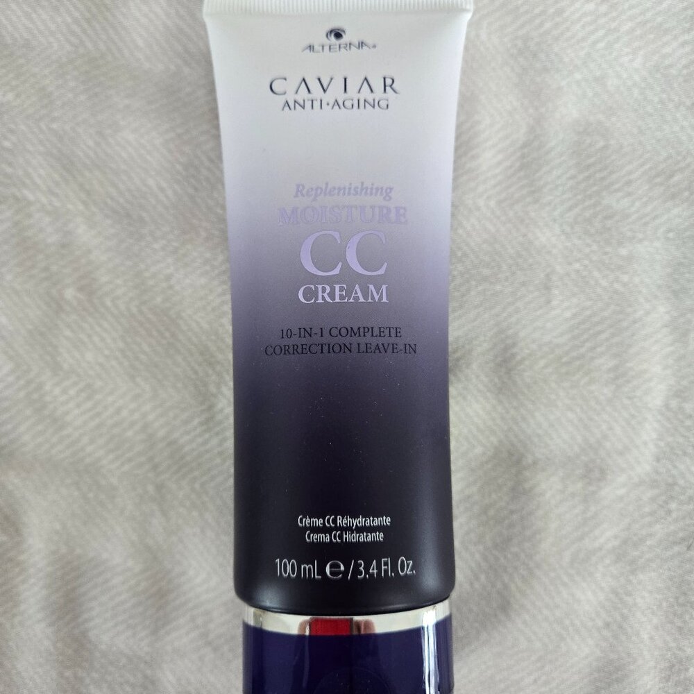 CAVIAR Anti-Aging Replenishing Moisture CC Cream |10-in-1 Hair Protection NWT